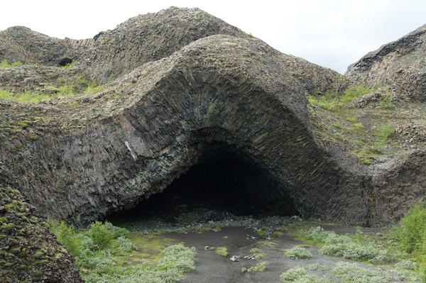 Fabulous rock formations at Jökulsárgljúfur
