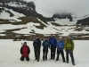On the snowy slopes of Mt. Dyrfoll