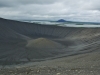 The crater of Hverfell with Lake Myvatn in the background