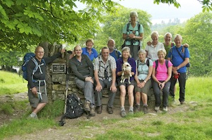 The finish just above Bowness