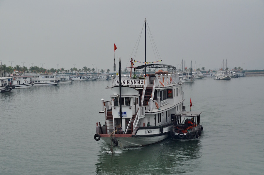 Heading out to Halong Bay