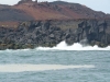 New volcanic coastline