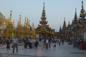 Shwedagon Pagoda temples