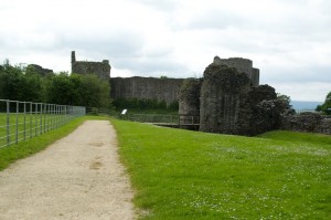White Castle from the gateway.