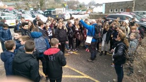 60 French teenagers get the low down on the walk ahead