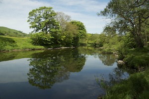 The tranquil waters of the River Lune