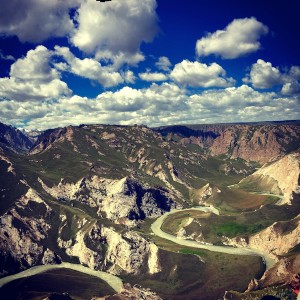 Even better views of the Kok-Kiya Gorge