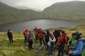 resting above Grisedale Tarn