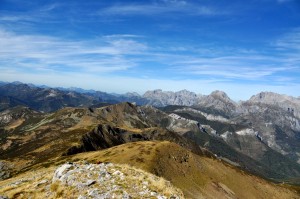 Whichever direction we looked the view was stunning