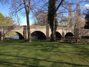 The view from the terrace of the Lion Inn, taken on another occasion